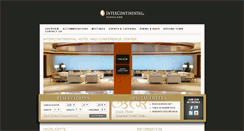 Desktop Screenshot of intercontinentalcleveland.com